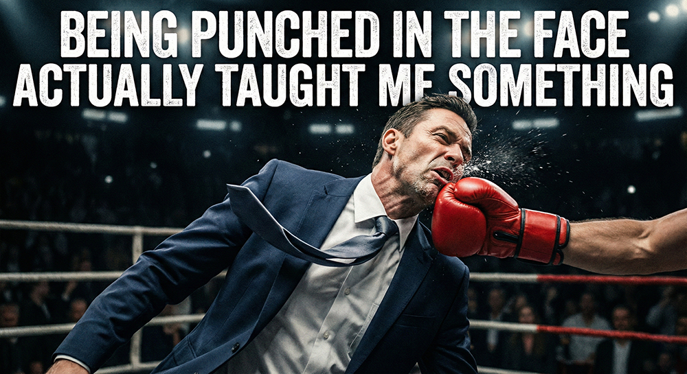 Getting Punched in the Face Taught Me How to Build a Business - Click to buy Strategic Instinct